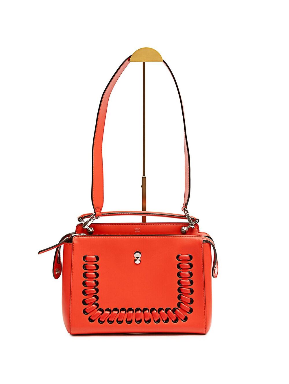 Fendi Dot Com Satchel Tote